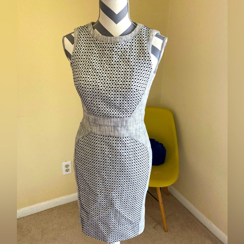 Black and white Pencil dress